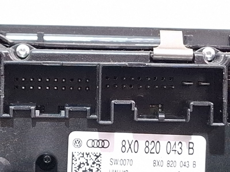 Recambio de mando calefaccion aire acondicionado para audi a1 (8x1, 8xk) 2.0 tdi referencia OEM IAM 8X0820043B  