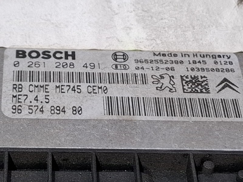 Recambio de centralita motor para citroën c4 i (lc_) 1.6 16v referencia OEM IAM 9657489480 / 0261208491  