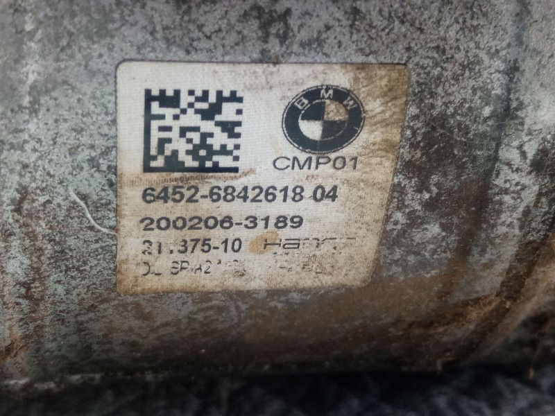 Recambio de compresor aire acondicionado para mini countryman cooper referencia OEM IAM 6452684261804  