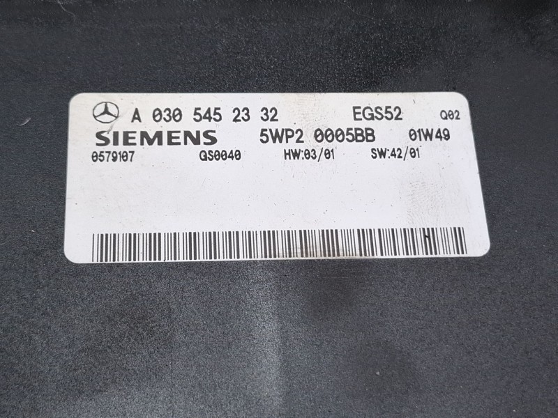 Recambio de centralita cambio automatico para mercedes-benz clase e (w210) e 320 cdi (210.026) referencia OEM IAM A0305452332  