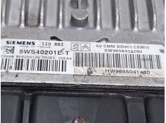 Recambio de centralita motor para peugeot 407 referencia OEM IAM 5WS40201E-T / SW9658432280   2