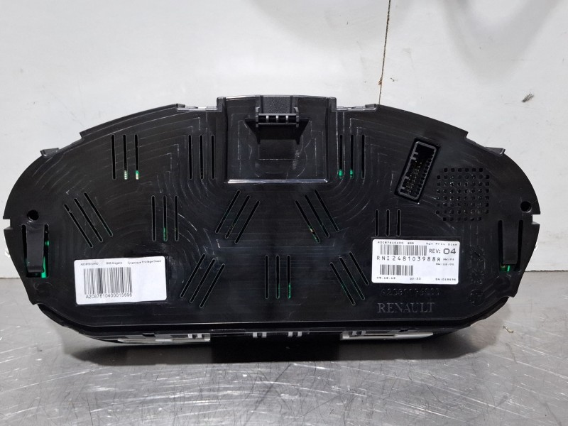 Recambio de cuenta kilometros para renault megane iii hatchback (bz0/1_, b3_) 1.5 dci (bz1g, bz1w, bz0r) referencia OEM IAM A203