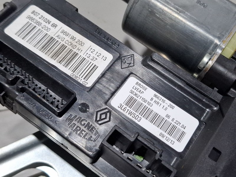 Recambio de elevalunas delantero izquierdo para renault megane iii hatchback (bz0/1_, b3_) 1.5 dci (bz1g, bz1w, bz0r) referencia