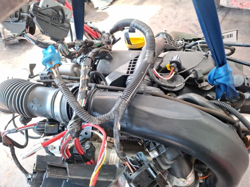 Recambio de motor completo para dacia logan ii 1.5 dci referencia OEM IAM K9K C6  