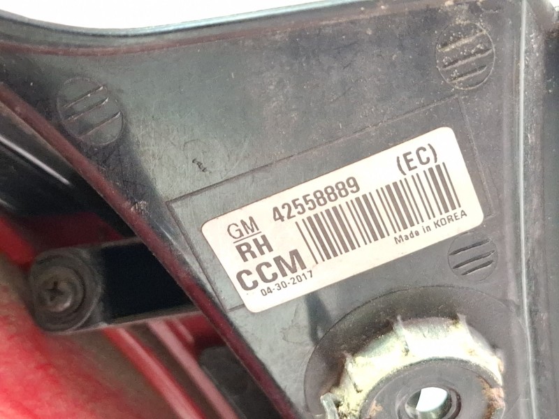 Recambio de piloto trasero derecho para opel mokka / mokka x (j13) 1.6 cdti 4x4 (_76) referencia OEM IAM 42558889  