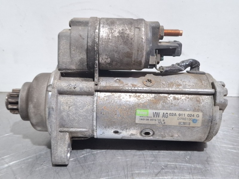 Recambio de motor arranque para seat leon 1.6 referencia OEM IAM 02A911024G / D7RS30  