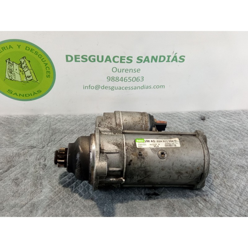 Recambio de motor arranque para seat león referencia OEM IAM 02A911024G D7RS130 