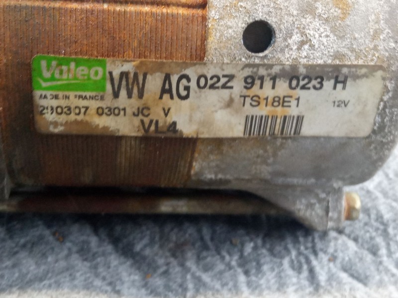 Recambio de motor arranque para seat altea referencia OEM IAM TS18E1  