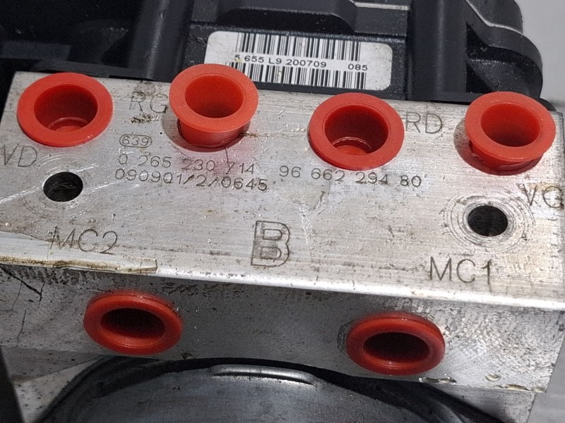 Recambio de modulo abs para peugeot 308 sw i (4e_, 4h_) 1.6 hdi referencia OEM IAM 0265230714 / 9666229480 / 0265951218  