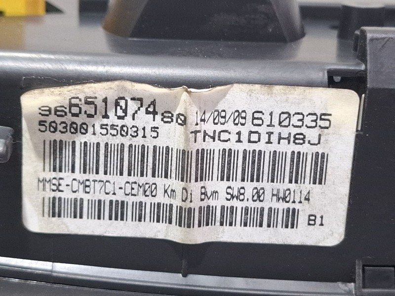 Recambio de cuenta kilometros para peugeot 308 sw i (4e_, 4h_) 1.6 hdi referencia OEM IAM 554001550312  