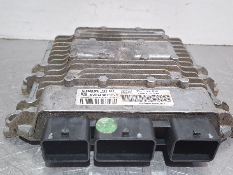 Recambio de centralita motor para citroën c3 referencia OEM IAM 5WS40021F-T  