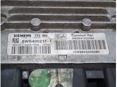 Recambio de centralita motor para citroën c3 referencia OEM IAM 5WS40021F-T   2