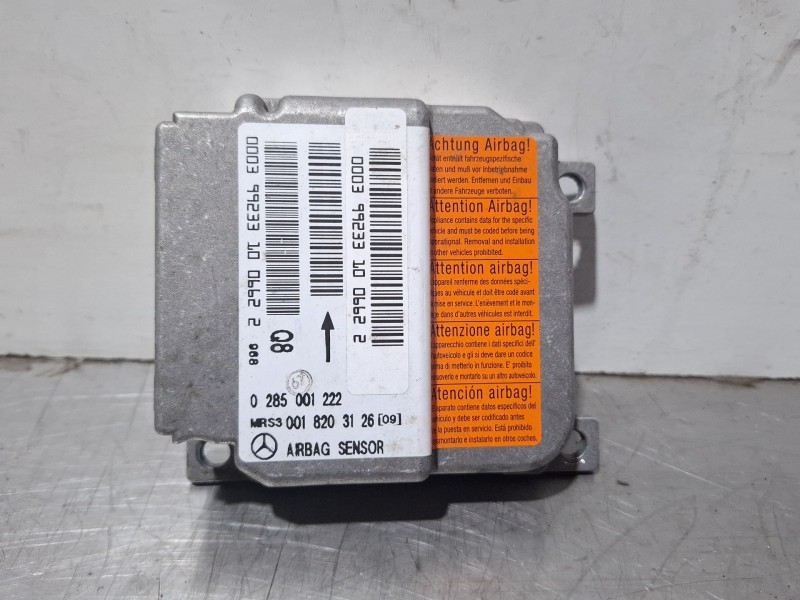 Recambio de centralita airbag para daimler chrysler a 170 cdi referencia OEM IAM 0285001222  