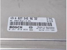Recambio de centralita motor para daimler chrysler a 170 cdi referencia OEM IAM A0275459632 / 0281010039   2