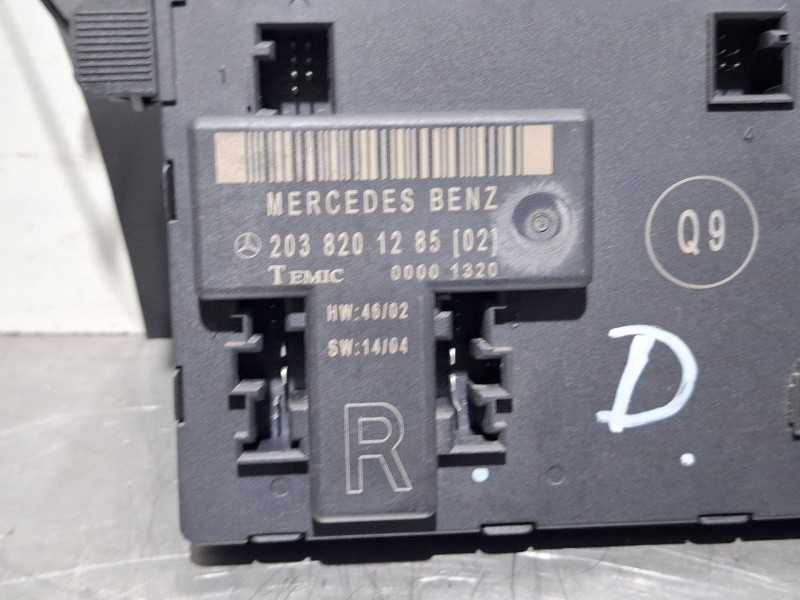 Recambio de centralita cierre para mercedes-benz c200 kompressor referencia OEM IAM 2038201285  