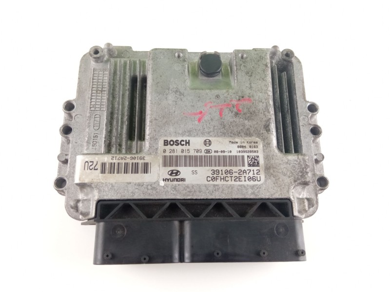 Recambio de centralita motor para hyundai i30 referencia OEM IAM 39106-2A712 0281015709 