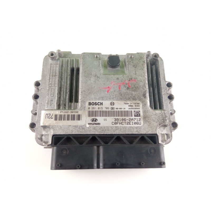 Recambio de centralita motor para hyundai i30 referencia OEM IAM 39106-2A712 0281015709 