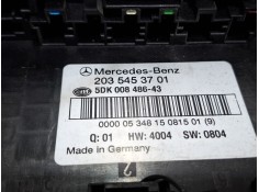 Recambio de caja reles / fusibles para mercedes-benz c200 kompressor referencia OEM IAM 2035453701 / 5DK00848643   2