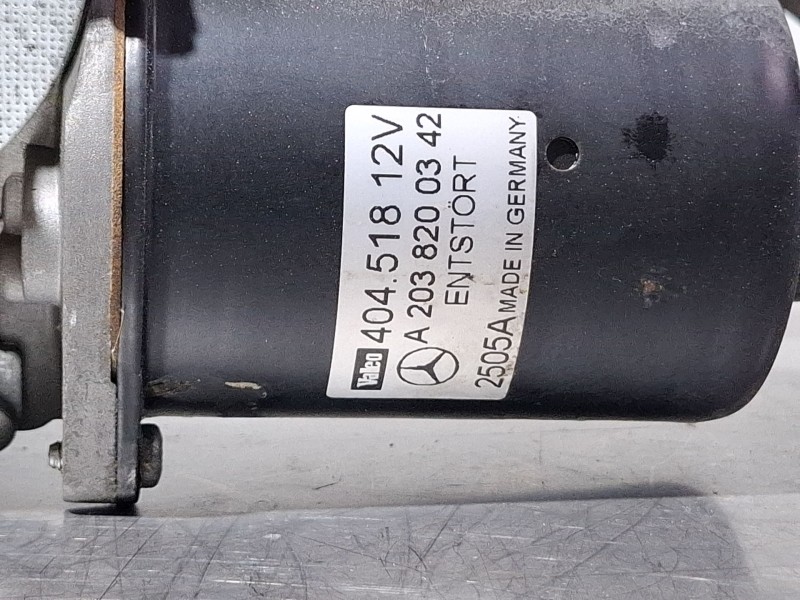 Recambio de motor limpia delantero para mercedes-benz c200 kompressor referencia OEM IAM A2038200342 / 404518  