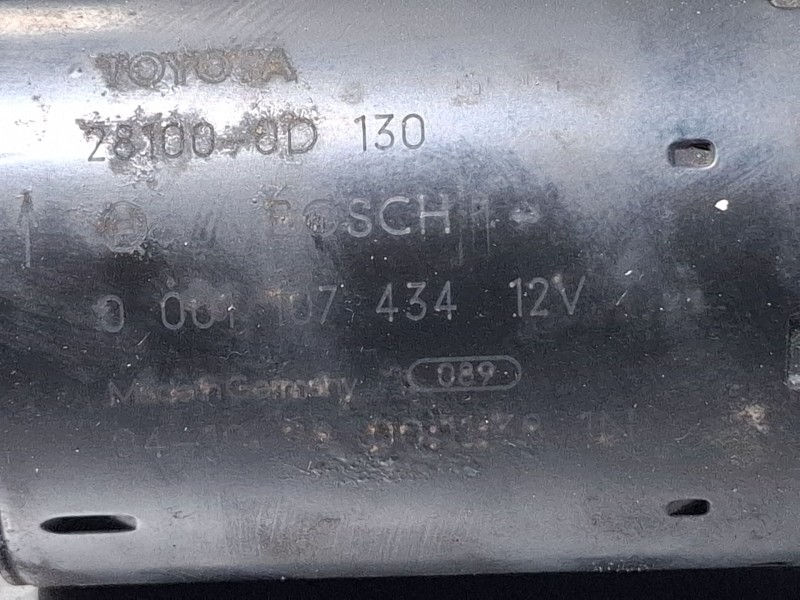 Recambio de motor arranque para toyota corolla (_e12_) 1.6 vvt-i (zze121_) referencia OEM IAM 0001107434  