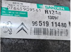 Recambio de compresor aire acondicionado para peugeot 308 referencia OEM IAM 9651911480   2