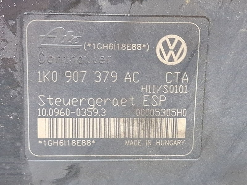 Recambio de modulo abs para volkswagen golf plus v (5m1, 521) 1.9 tdi referencia OEM IAM 1K0907379AC  