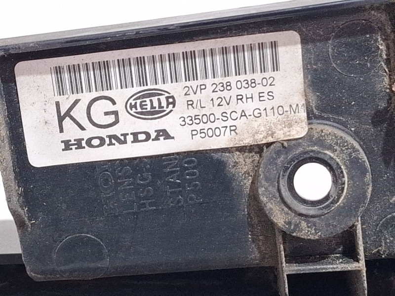 Recambio de piloto trasero derecho para honda cr referencia OEM IAM P5007R  