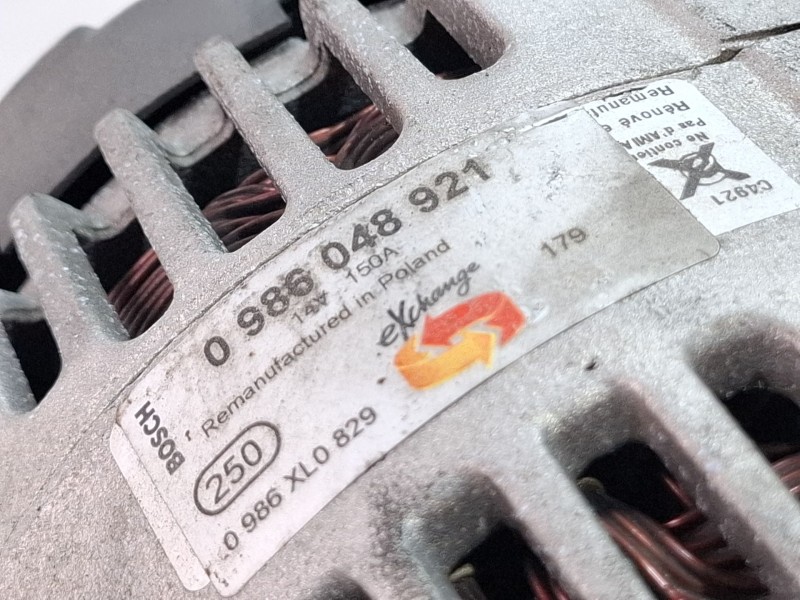 Recambio de alternador para bmw 3 (e46) 320 d referencia OEM IAM 0986048921  