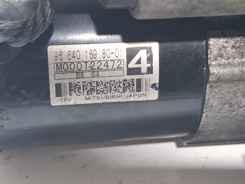 Recambio de motor arranque para citroën c4 i (lc_) 1.6 hdi referencia OEM IAM 966401698001  