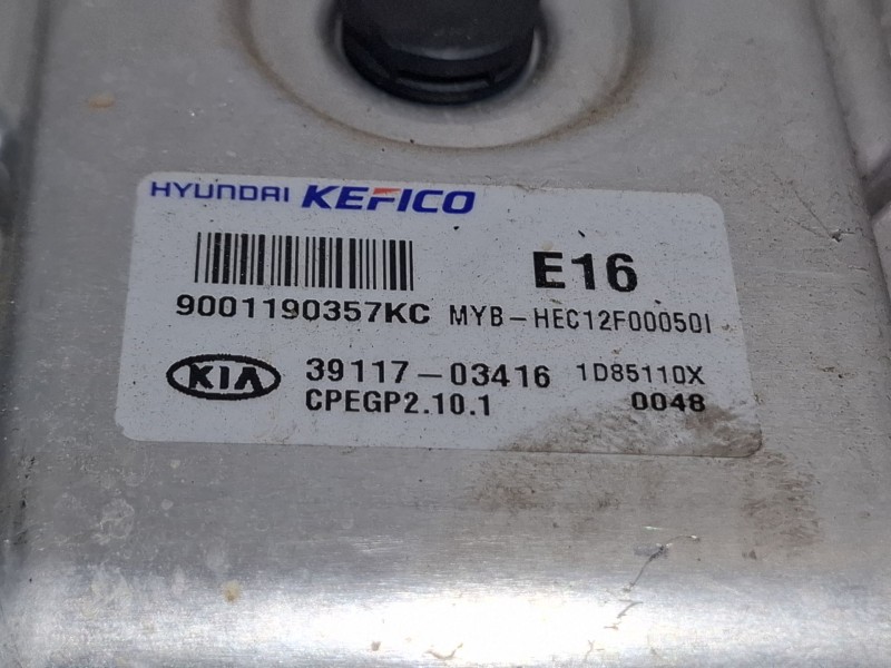 Recambio de centralita motor para kia stonic (yb) 1.2 cvvt referencia OEM IAM 3911703416  