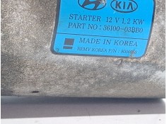 Recambio de motor arranque para kia stonic (yb) 1.2 cvvt referencia OEM IAM 3610003BB0   2