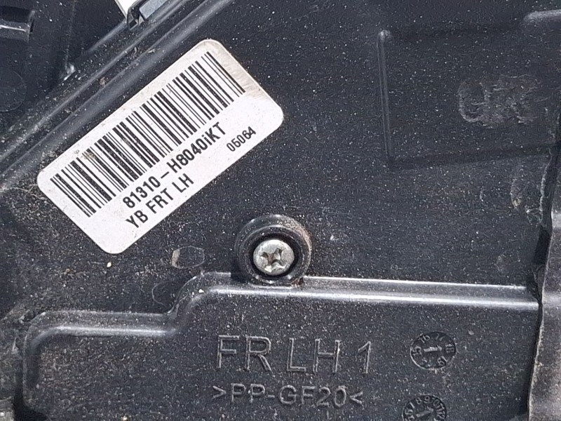 Recambio de cerradura puerta delantera izquierda para kia stonic (yb) 1.2 cvvt referencia OEM IAM 81310H8040  