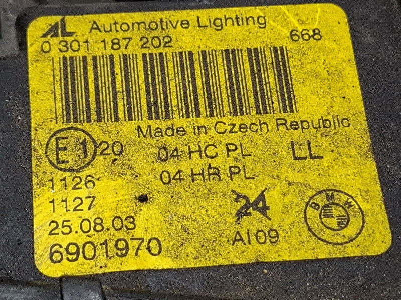 Recambio de faro delantero derecho para bmw 3 (e46) 318 i referencia OEM IAM 6901970  
