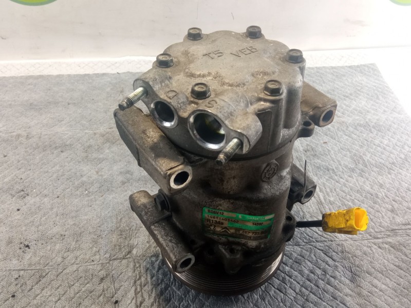 Recambio de compresor aire acondicionado para citroën c3 hdi 70 referencia OEM IAM 9646273380  