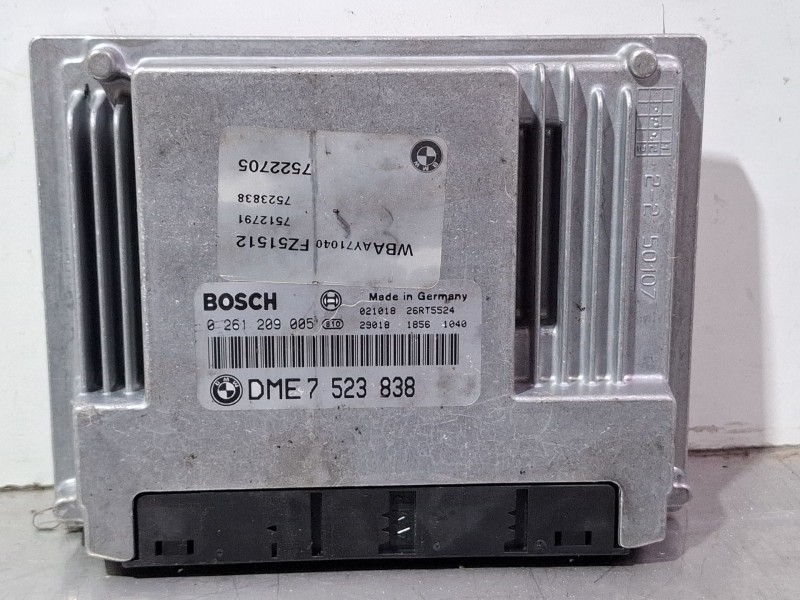 Recambio de centralita motor para bmw 3 (e46) 318 i referencia OEM IAM 7523838 / 0261209005  