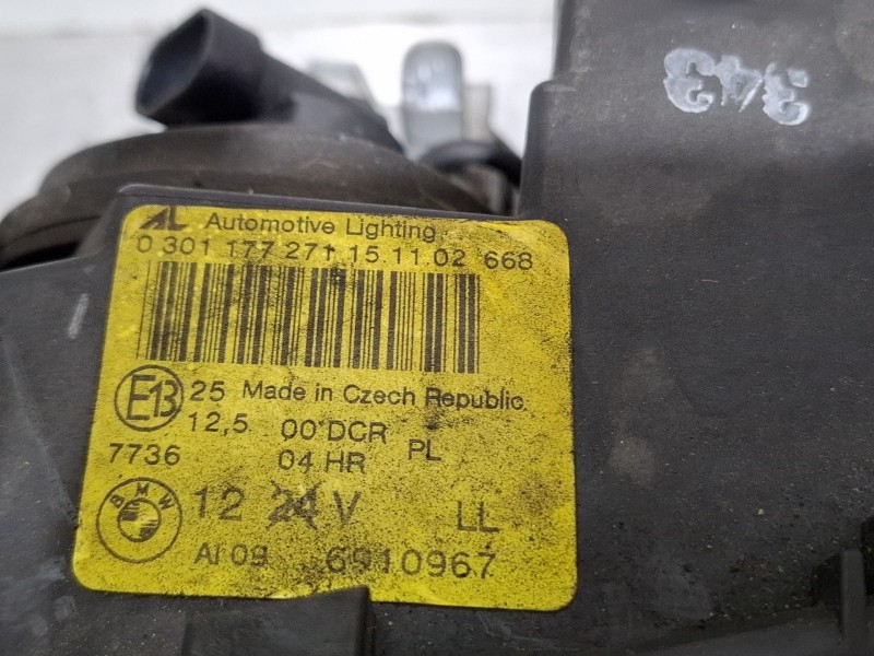 Recambio de faro delantero izquierdo para bmw 3 (e46) 318 i referencia OEM IAM 6910967  