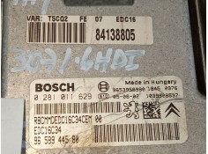 Recambio de centralita motor para peugeot 307 referencia OEM IAM 9658944580 0281011629  2