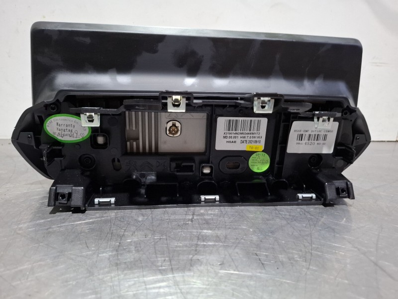 Recambio de pantalla navegador para peugeot 2008 i (cu_) 1.2 thp 130 / puretech 130 referencia OEM IAM 984145208000  