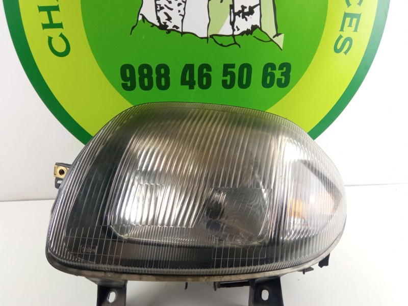 Recambio de faro izquierdo para renault clio referencia OEM IAM   
