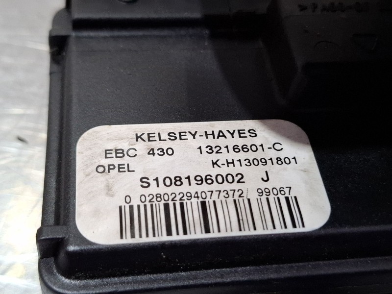 Recambio de modulo abs para opel vectra referencia OEM IAM S108196002J / 13091801 / KH13091801  