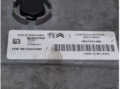 Recambio de centralita motor para peugeot 2008 i (cu_) 1.2 thp 130 / puretech 130 referencia OEM IAM 9821501480 / 9815023380   2