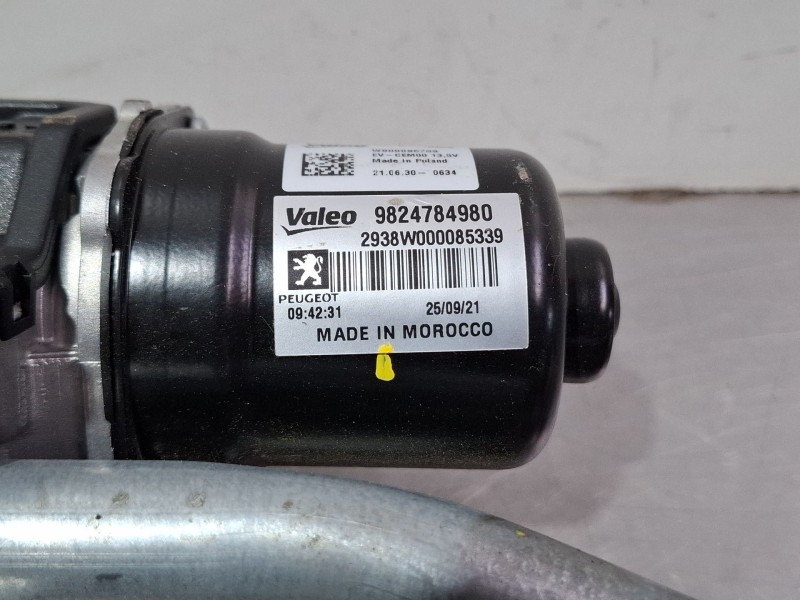 Recambio de motor limpia delantero para peugeot 2008 i (cu_) 1.2 thp 130 / puretech 130 referencia OEM IAM 9824784980  