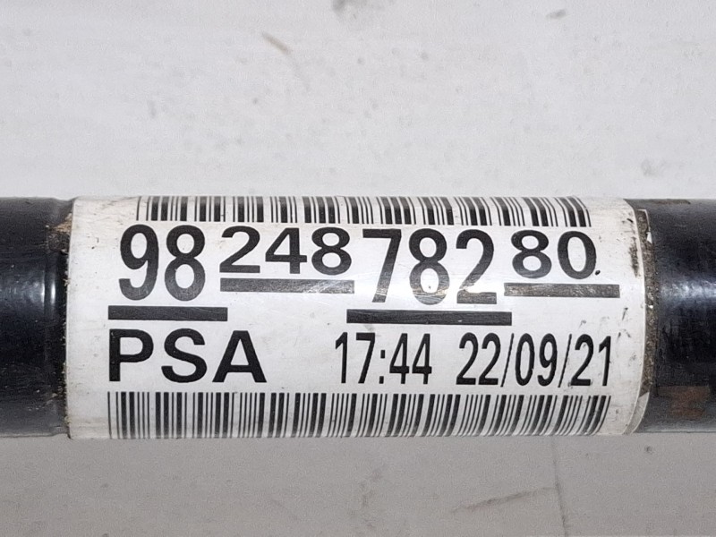 Recambio de transmision delantera izquierda para peugeot 2008 i (cu_) 1.2 thp 130 / puretech 130 referencia OEM IAM 9824878280  