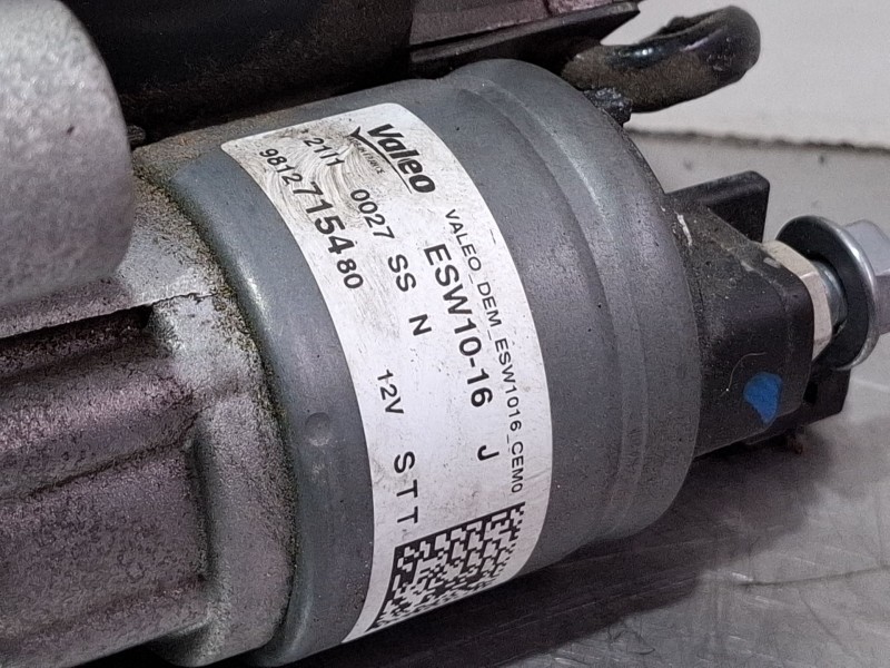 Recambio de motor arranque para peugeot 2008 i (cu_) 1.2 thp 130 / puretech 130 referencia OEM IAM 9812715480  