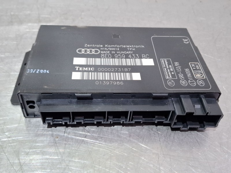 Recambio de modulo confort para audi a4 b6 (8e2) 2.5 tdi quattro referencia OEM IAM 8E0959433BC  