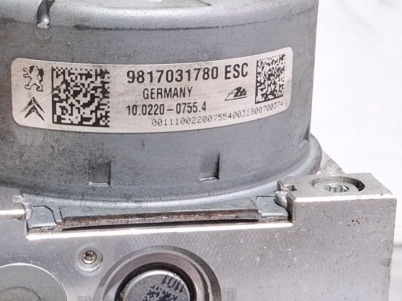 Recambio de modulo abs para citroën ds3 hdi blue referencia OEM IAM 9817031780  