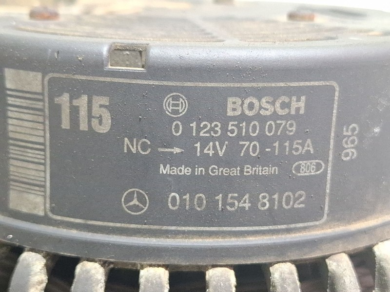 Recambio de alternador para mercedes-benz clase m (w163) ml 320 (163.154) referencia OEM IAM 0123510079 / 0101548102  