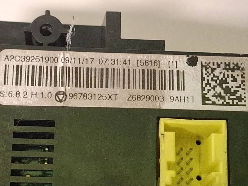 Recambio de mando climatizador para citroën ds3 hdi blue referencia OEM IAM 96783125XT  