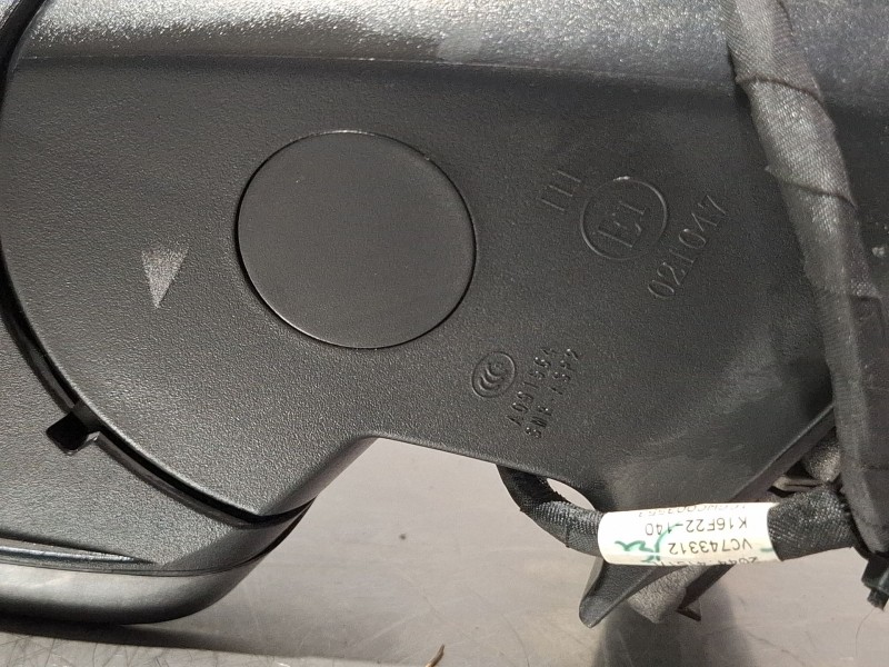 Recambio de espejo retrovisor derecho electrico para mercedes-benz cla 200 d referencia OEM IAM E1021047  