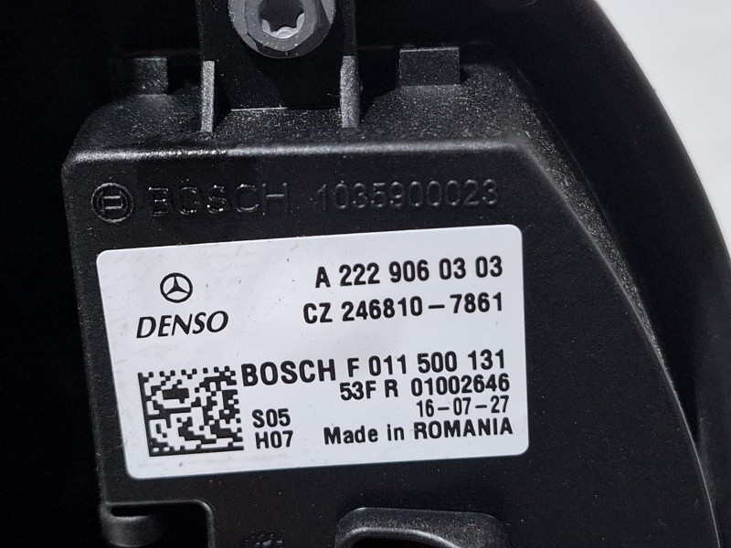Recambio de ventilador calefaccion para mercedes-benz cla 200 d referencia OEM IAM A2469061601 / A2229060303 / F011500131  